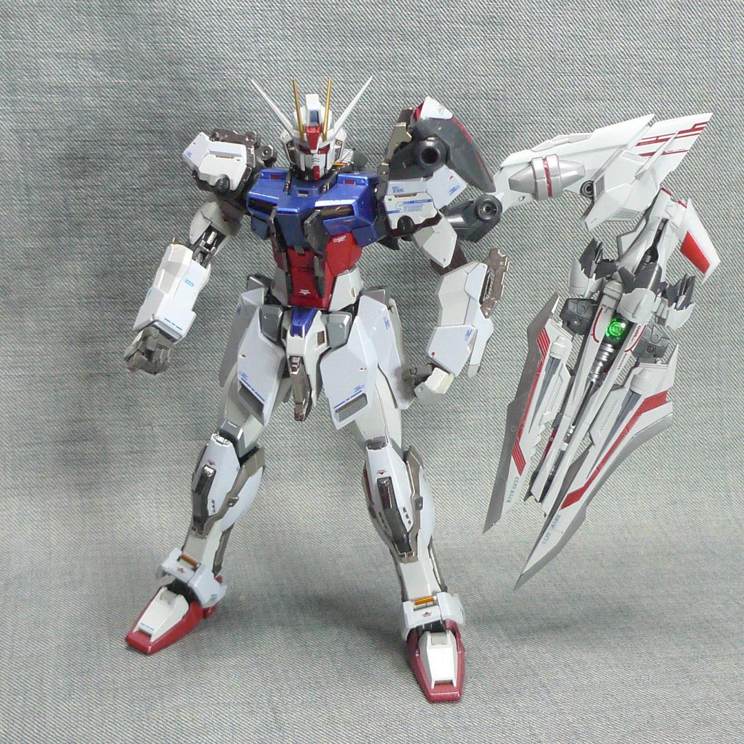 n5736■メタルビルド ストライクガンダム＋カレトヴルッフ オプション