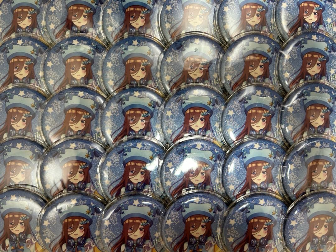 五等分の花嫁 グラくじ Jewel wizard 缶バッジ 三玖　30個